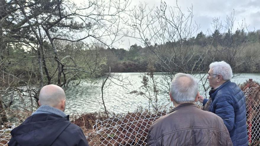 Carballo alerta á Xunta do elevado nivel de auga noutra balsa mineira en Monte Neme