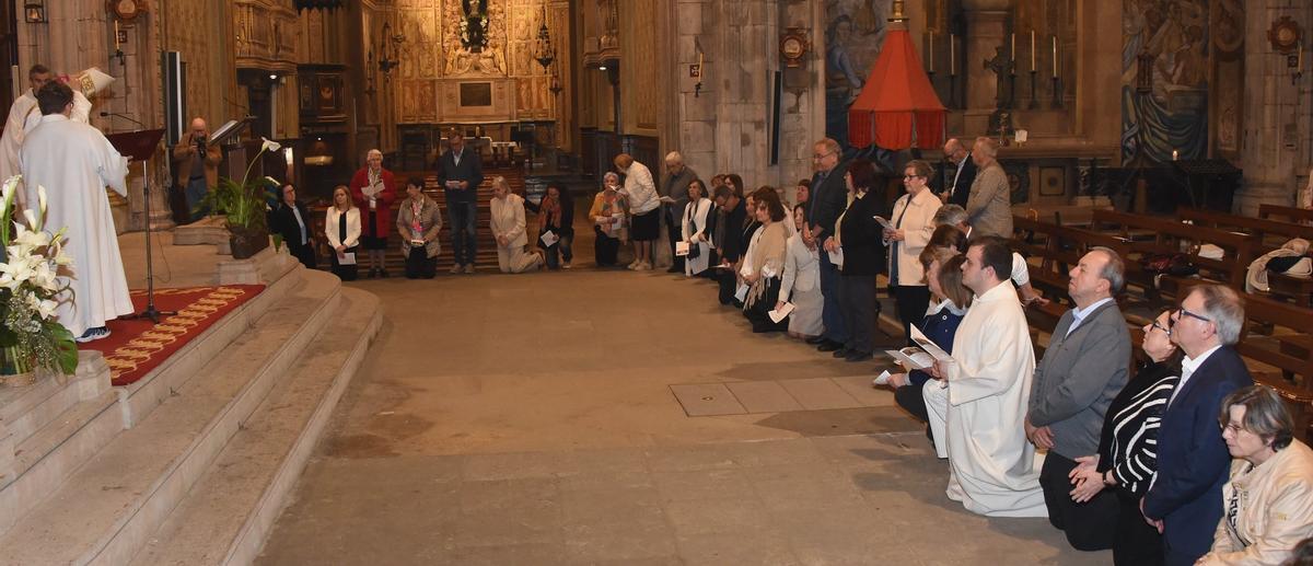 Els laics en el moment de rebre el ministeri