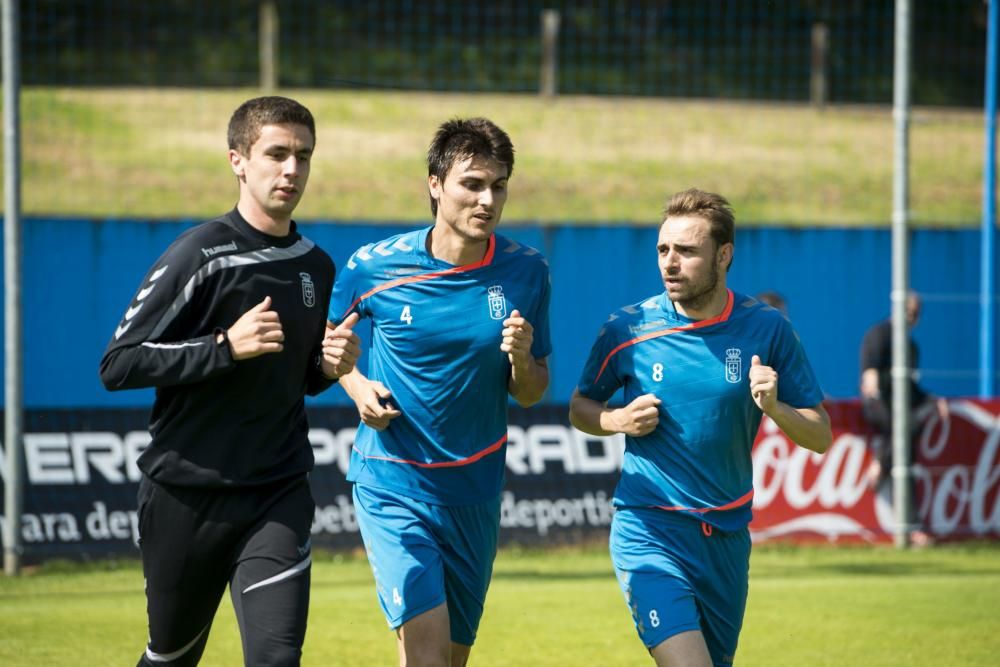 Entrenamiento del Real Oviedo