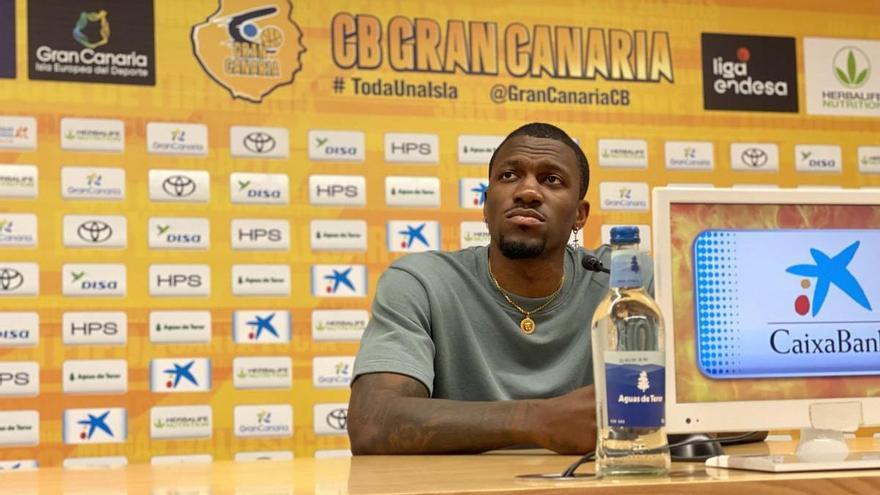 Dylan Ennis, jugador del Granca: &quot;Si ganamos el primer partido del playoff le trasladaremos toda la presión al Barça&quot;