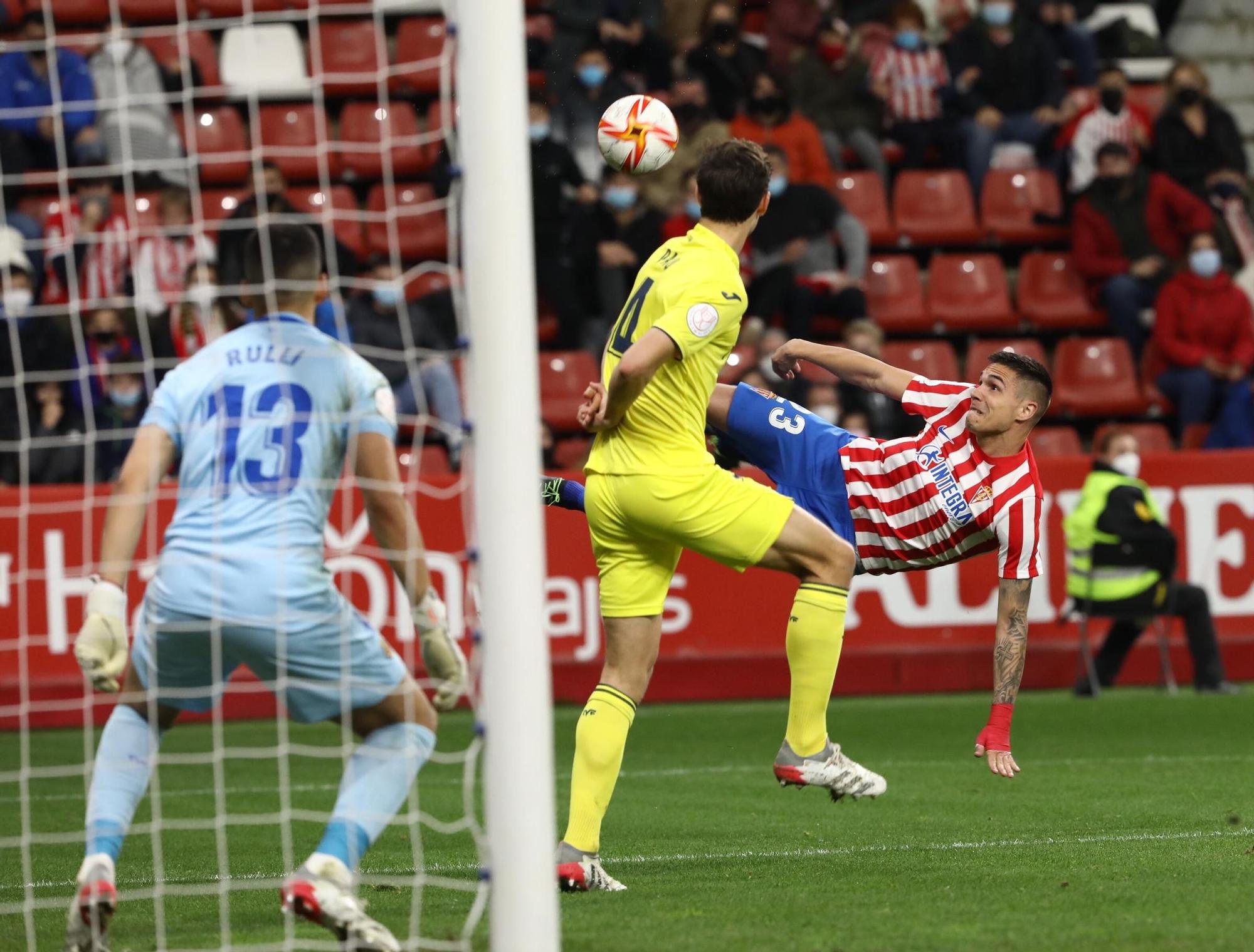 En imágenes: así ha sido la victoria del Sporting ante el Villarreal