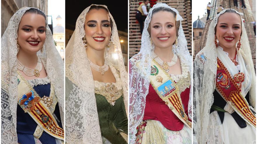 Galería de Falleras Ilustres en la Ofrenda de las Fallas 2024 (1/3)