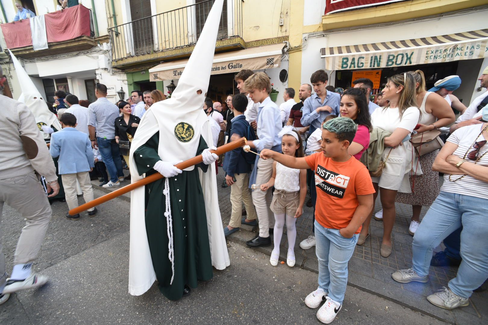 Estación de penitencia de la hermandad del Huerto