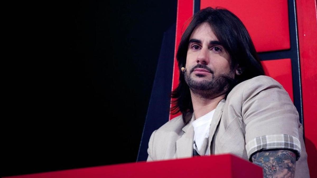 Melendi, en la primera temporada de 'La voz'