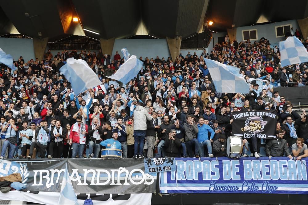 La galería de imágenes del empate entre el Celta y el Málaga en Balaídos