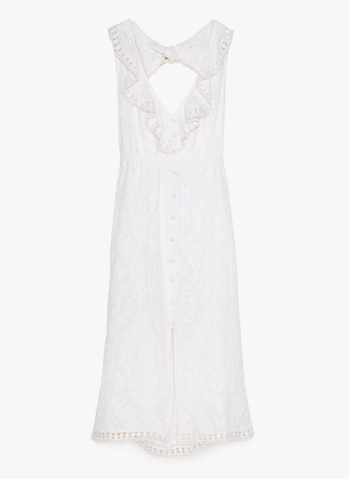 El vestido blanco vintage