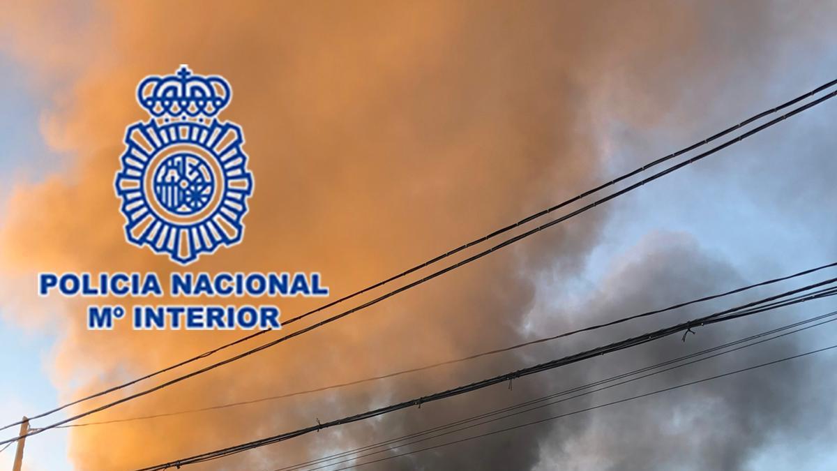 Descubren un cultivo de cannabis al ir a ayudar en el incendio de una nave