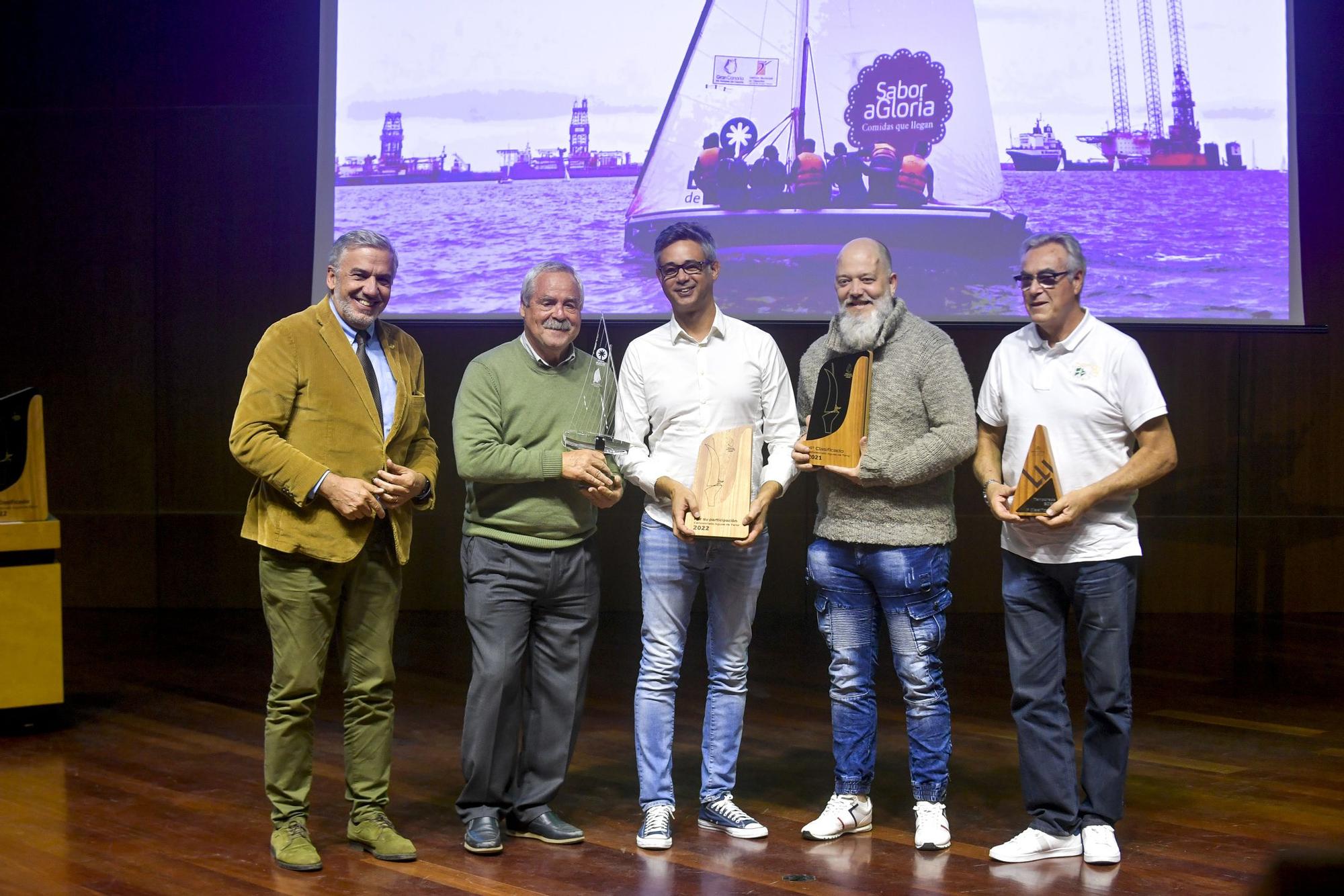 Vela latina: gala de entrega de trofeos y reconocimientos