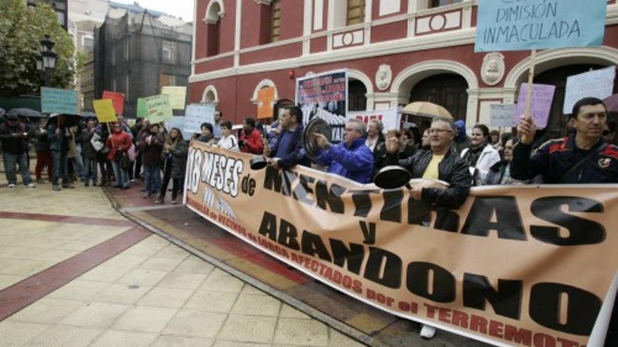 Manifestacion en Lorca