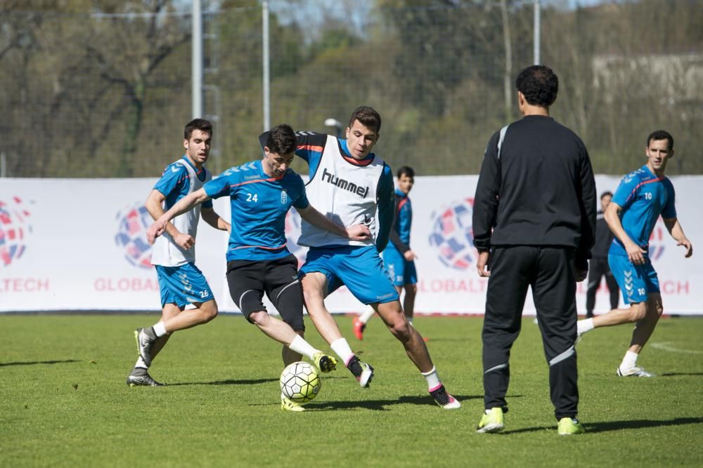 Entrenamiento del Real Oviedo