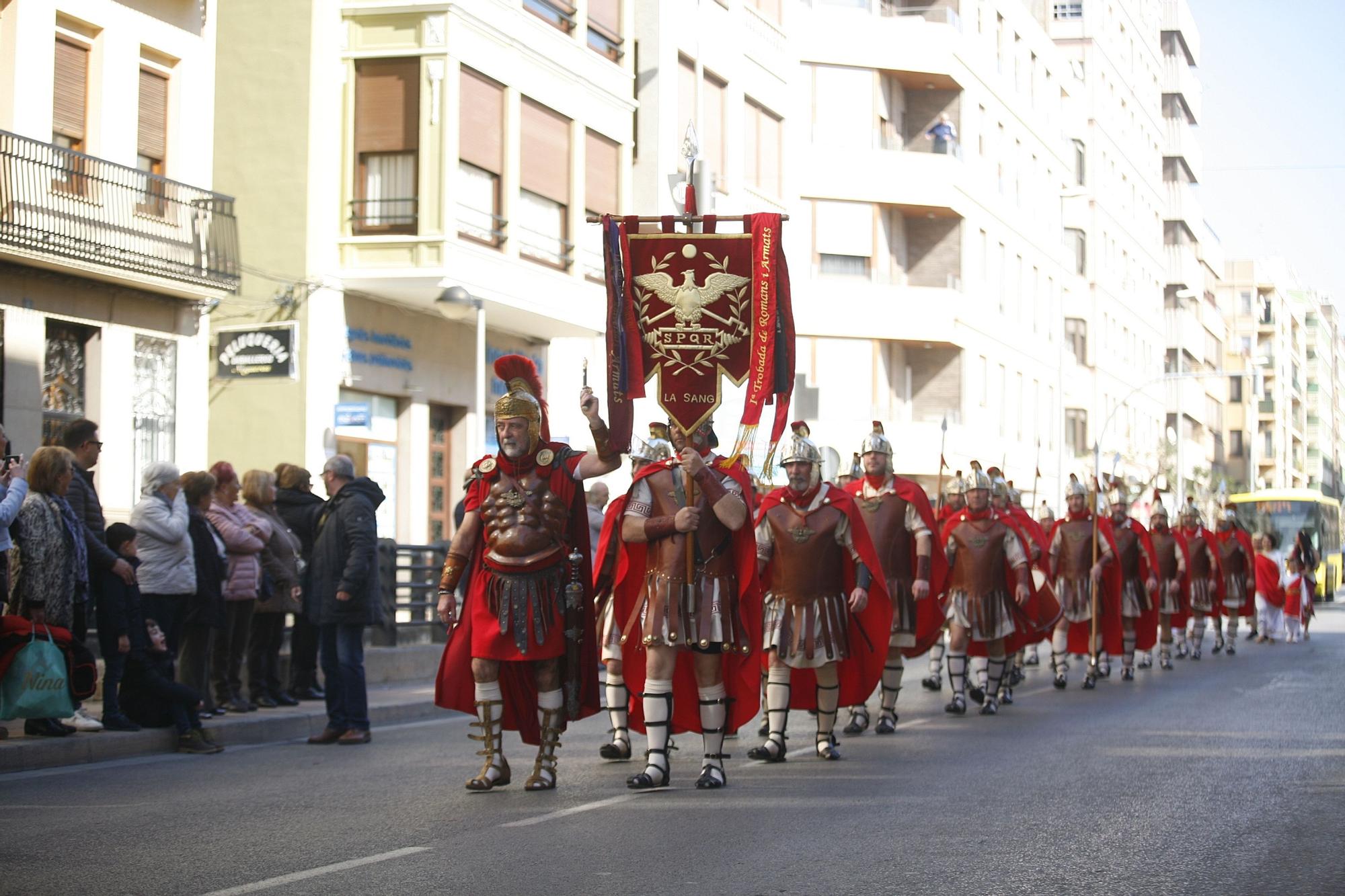 Rememora el IV Encuentro de guardias romanas y armados de Vila-real en imágenes