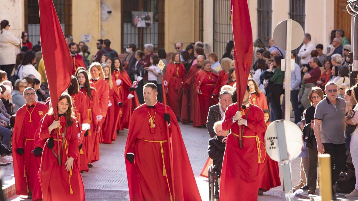 Procesión del Santo entierro en Xàtiva