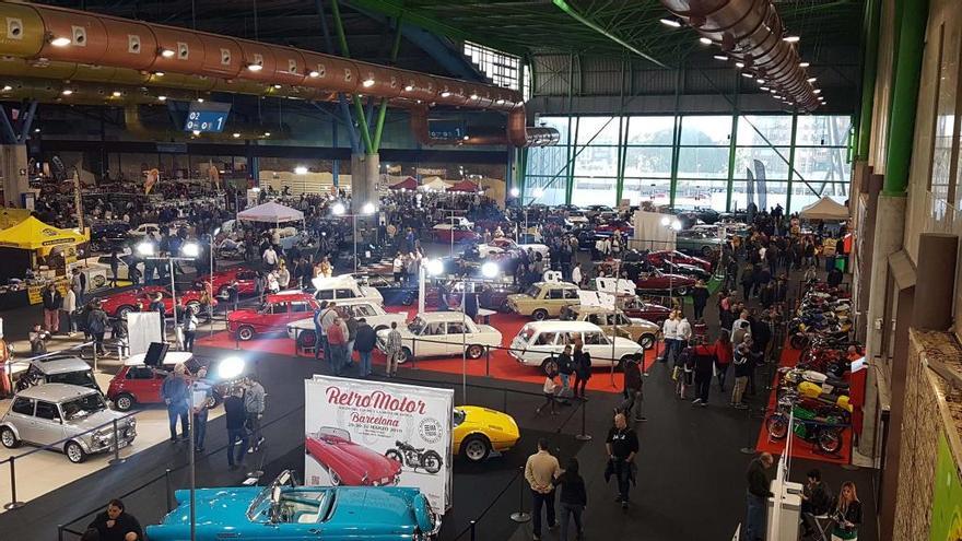 Una vista general del Salón Retro Málaga, en el Palacio de Congresos.