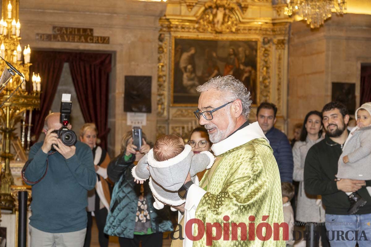 Presentación a la Vera Cruz de Caravaca de los niños nacidos en 2023