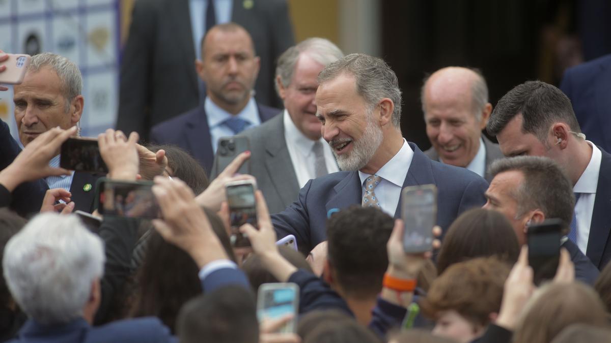 El Rey Felipe VI, en Lugo.