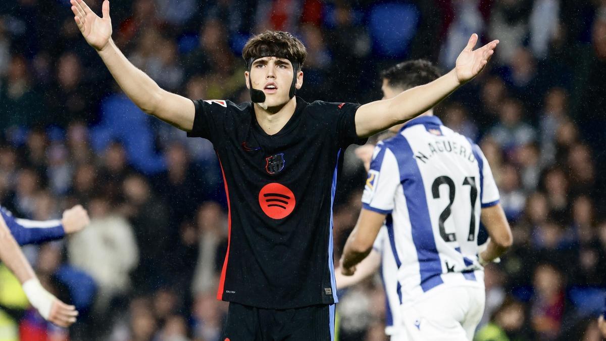 El Barcelona tropieza en el Reale Arena.