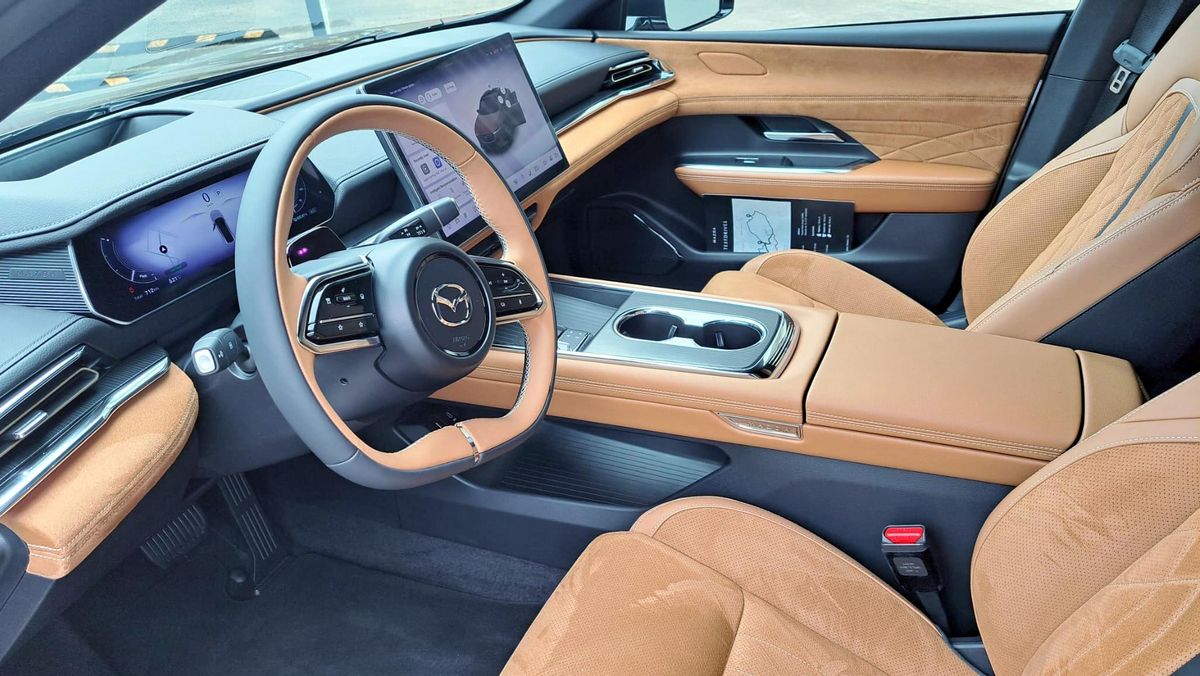 Interior del nuevo Mazda 6e