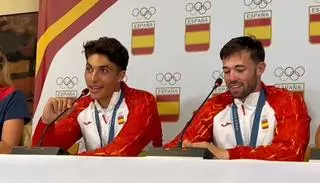 Joan Antoni Moreno y Diego Domínguez, medalla de bronce para España en C2 500 en París 2024