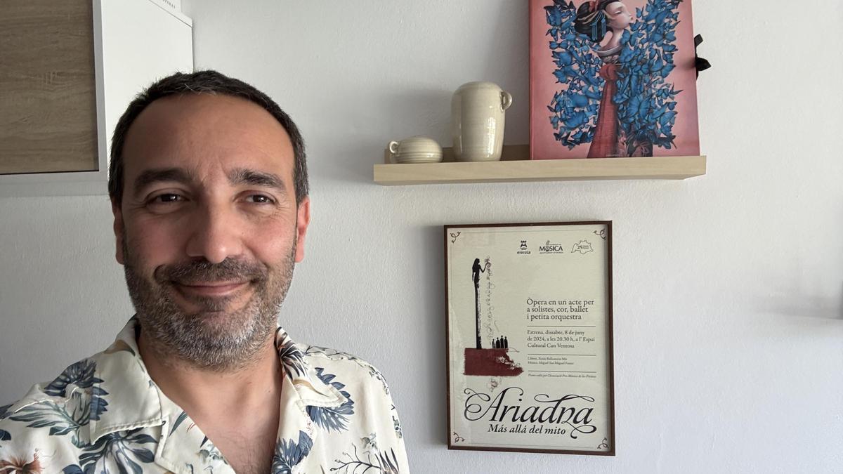 Xesús Ballesteros es el protagonista y el autor de 'El discípulo'.