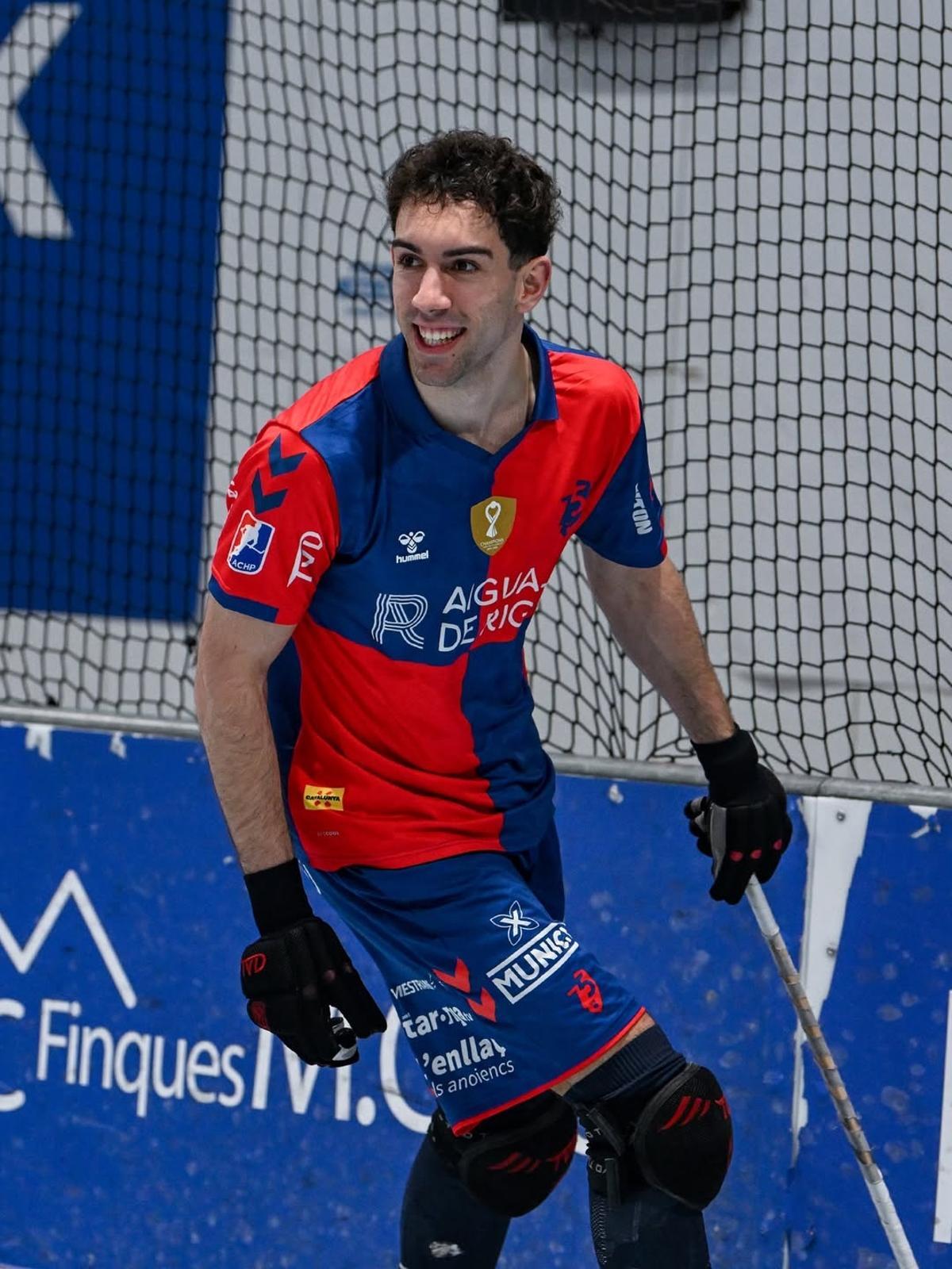 Guillem Llorens ha estat vuit anys a l'Igualada HC