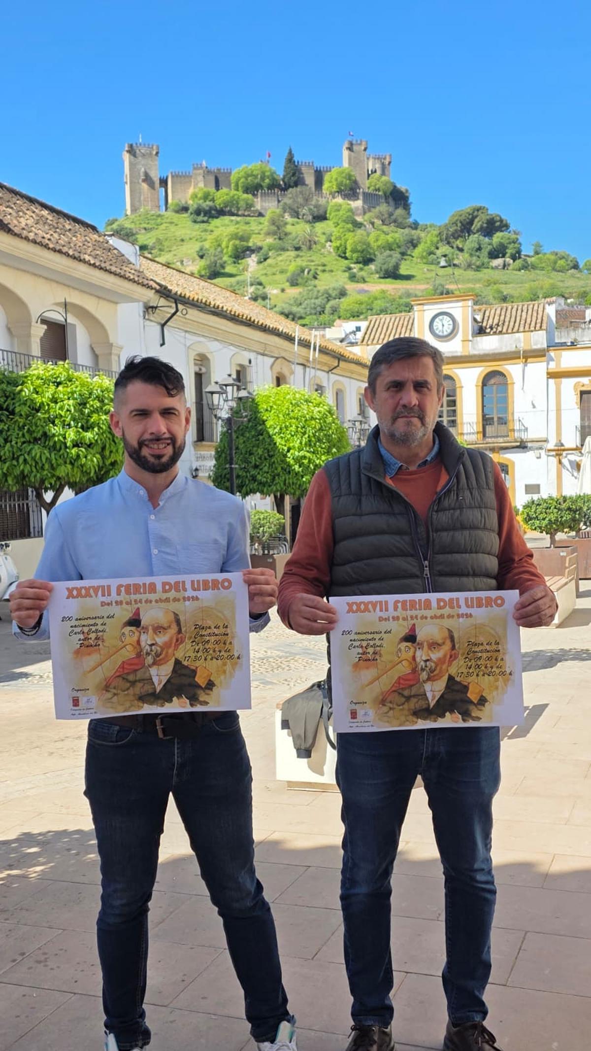 Presentación del cartel de la Feria del Libro de Almodóvar del Río.