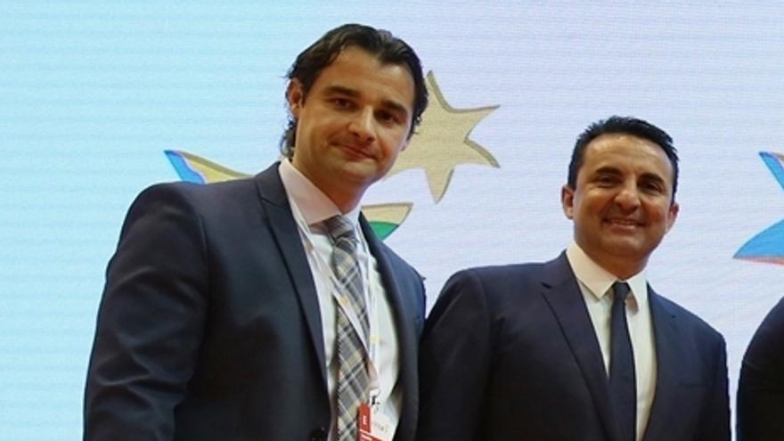 Eduardo Dolón y Bernabé Cano en una imagen de 2019