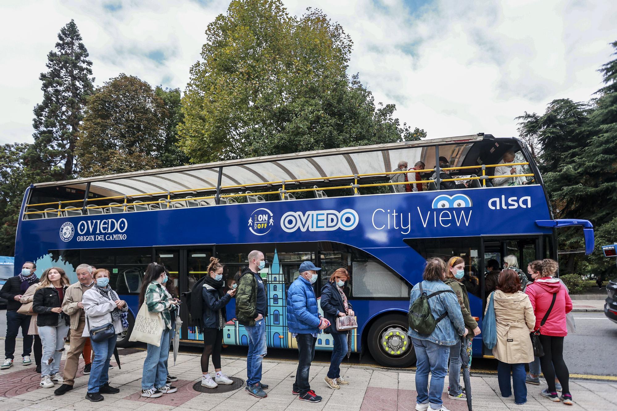 EN IMÁGENES: El Día Mundial del Turismo tiene tirón en Oviedo