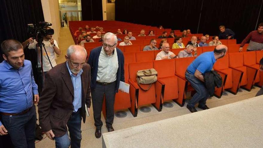 Acto de ayer en el Museo de Pontevedra. // G. Santos