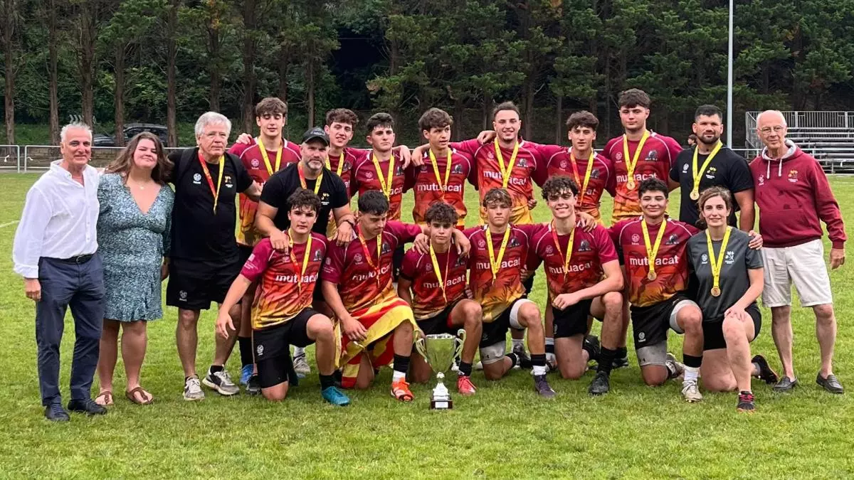 Catalunya, campiona del Campionat Autonòmic S18 de rugby a VII