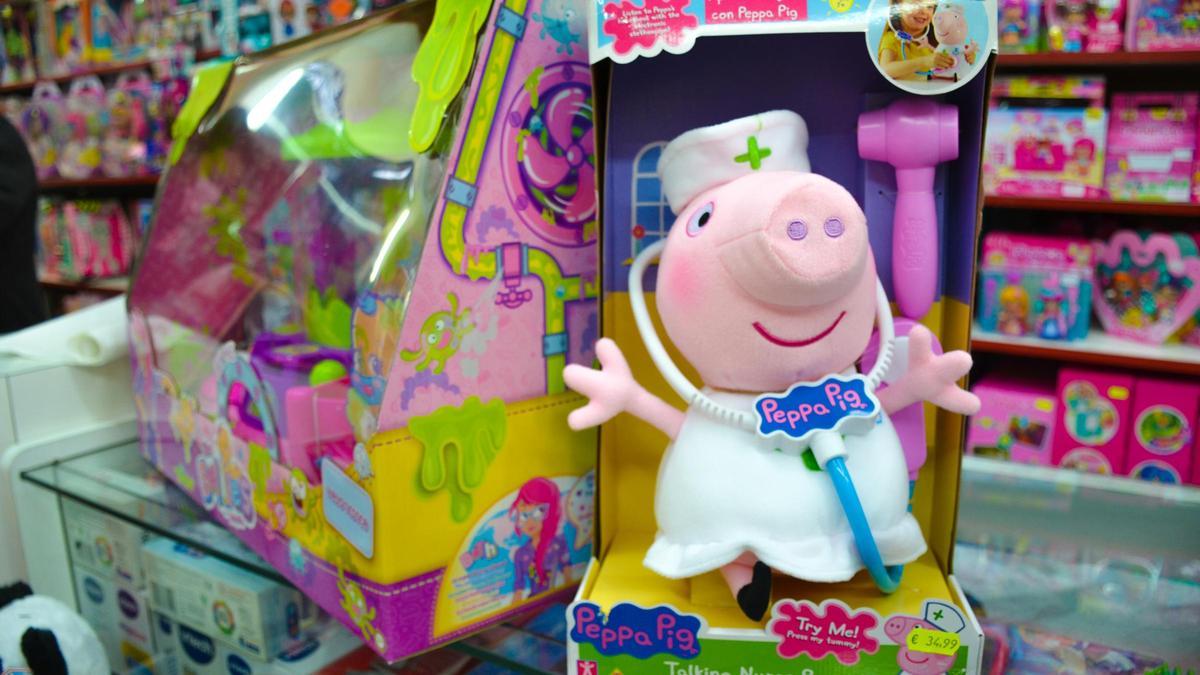 Pepa Pig vestida de doctora.