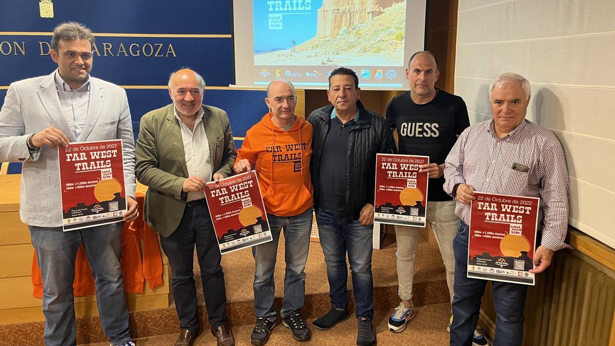 Imagen de la presentación de la carrera en la Diputación Provincial de Zaragoza.