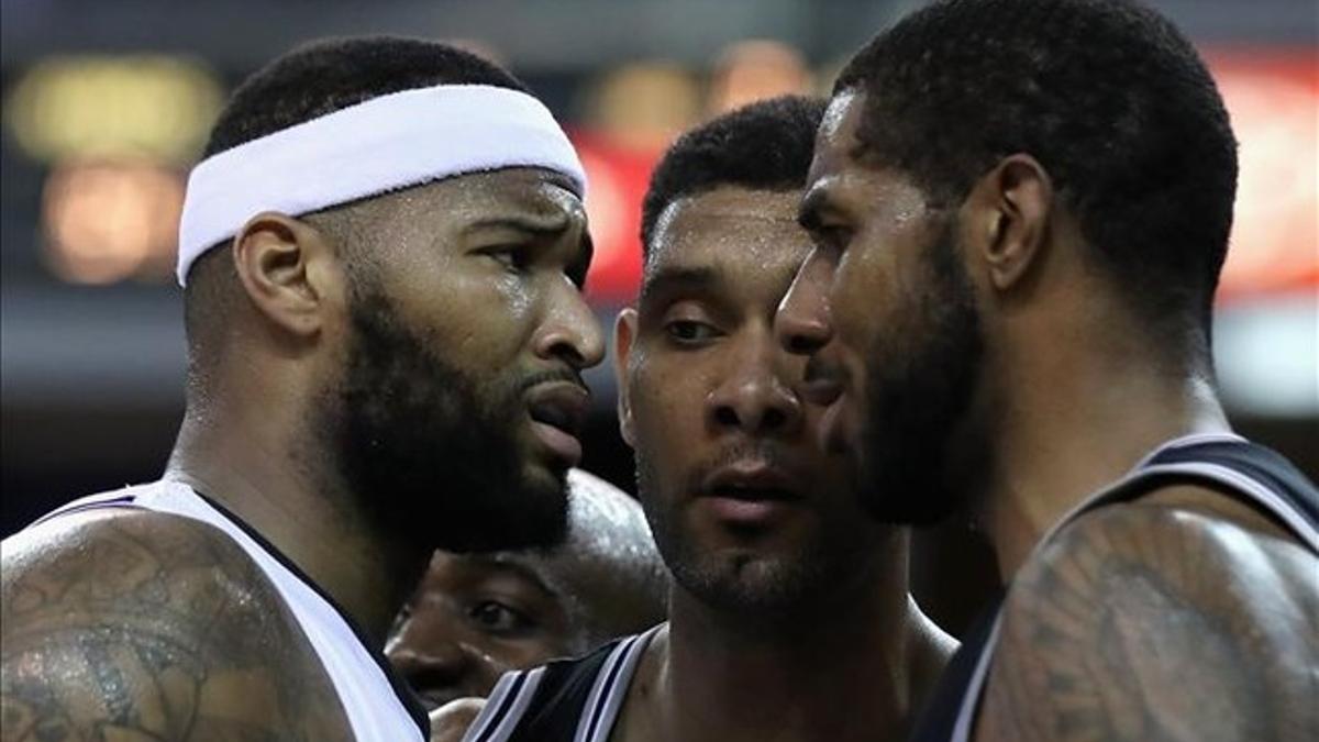 Cousins ya se encaró con Aldridge a finales de febrero