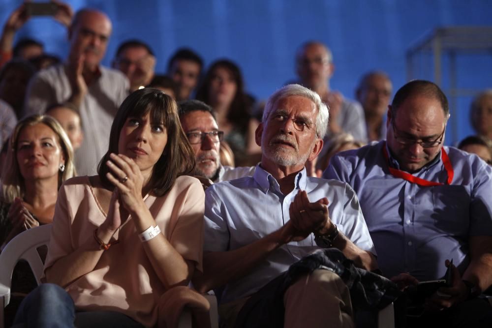 Mitin de Pedro Sánchez en l'Umbracle