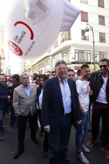 Manifestación del 1 de mayo en Valencia