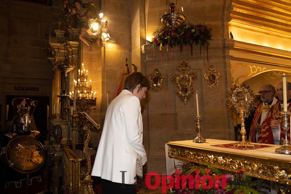 Procesión de exaltación de la Vera Cruz en Caravaca