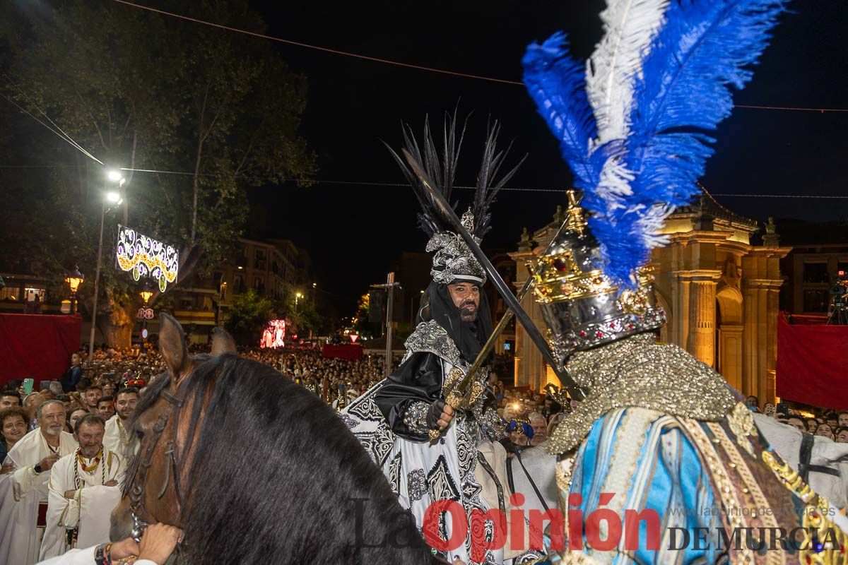 Procesión del Baño y parlamento en las Fiestas de Caravaca