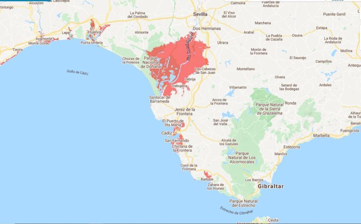 ¿Hasta dónde subirá el mar en tu ciudad en 2050? Compruébalo