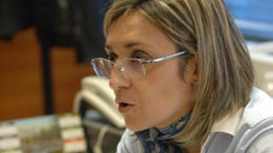 Eva Canitrot, en el despacho de la DGT en la capital grancanaria. i QUESADA
