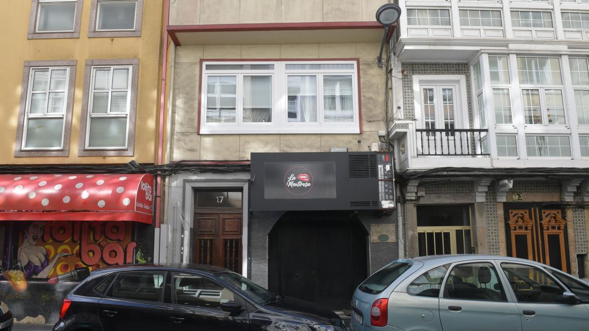 Calle Sol, en el Orzán.