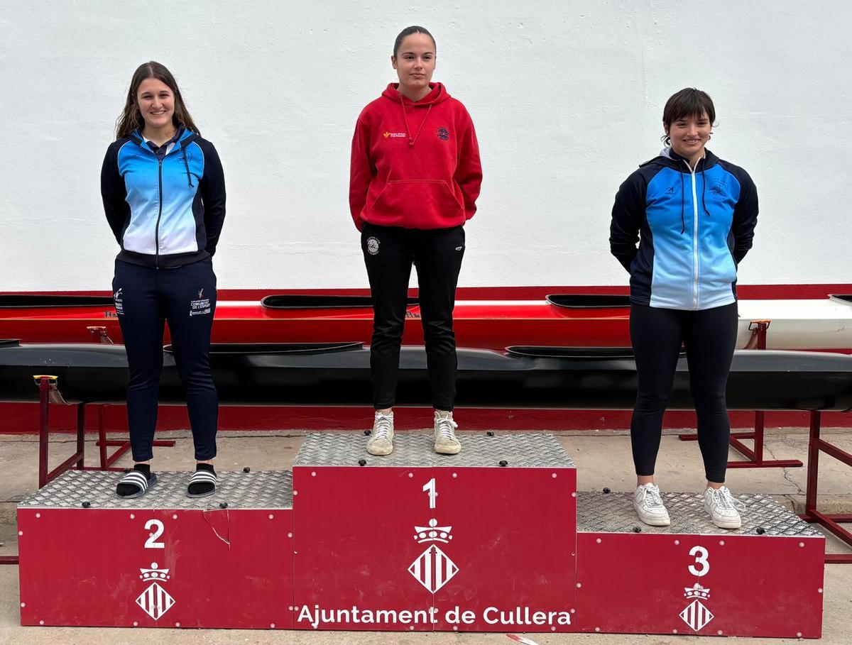 Las ribereñas Villarroya, Padilla y Pérez copan el podio sub-23.