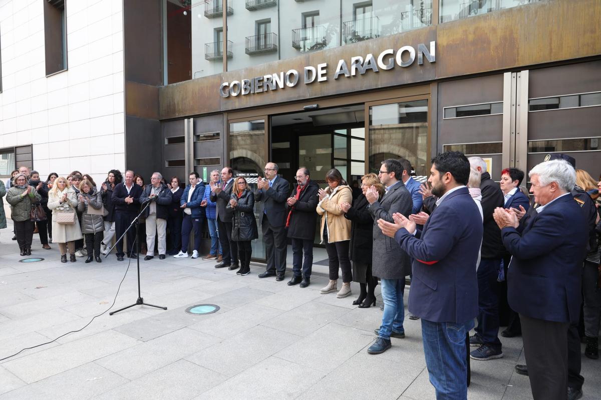 Minuto de silencio en todo Aragón por el asesinato machista de María ...