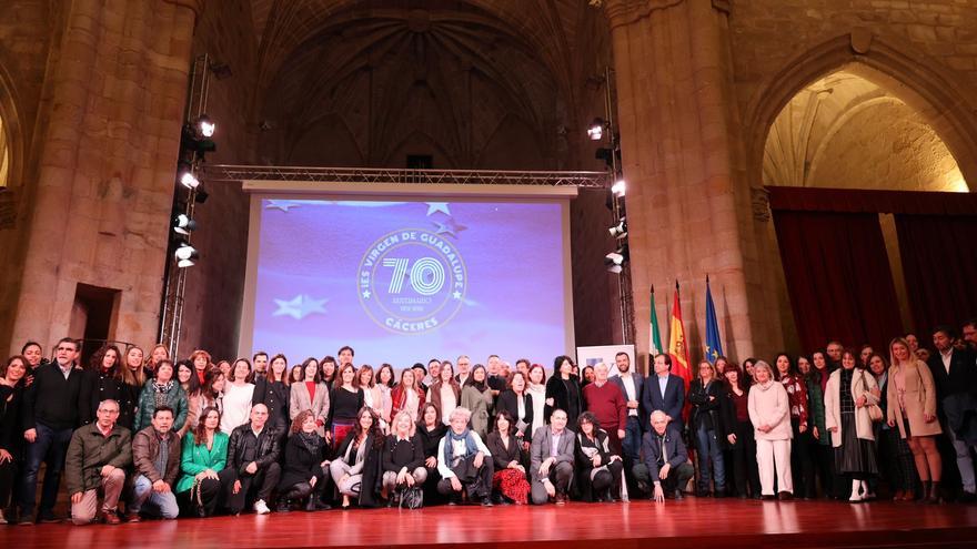 El Instituto Virgen de Guadalupe de Cáceres celebra su 70 aniversario