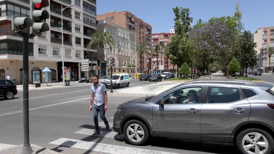 Sin semáforos en la Alameda de San Antón