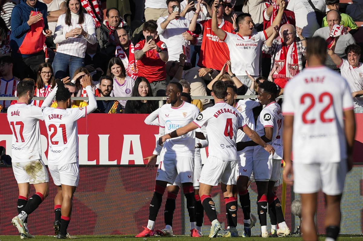 Resumen, goles y highlights del Girona 12 Sevilla de la jornada 20 de