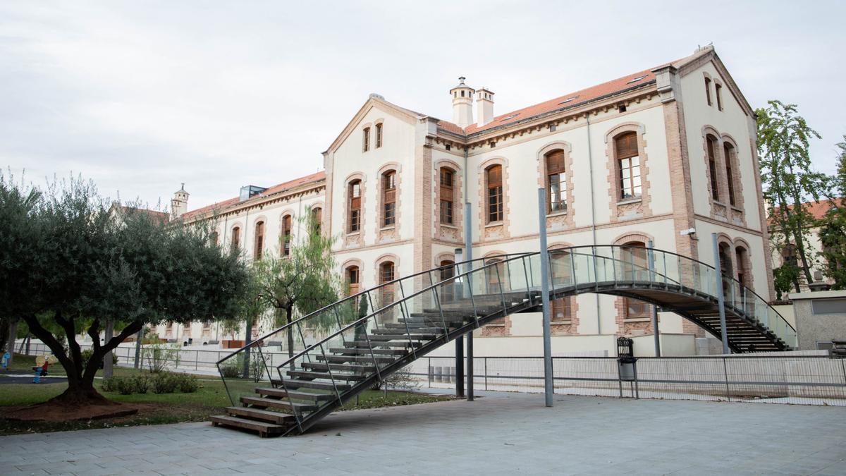 La parte trasera del Hospital Provincial Castelló de la Plana.