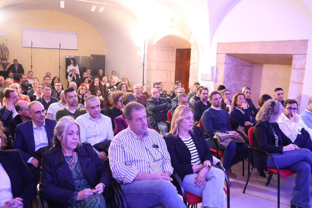Asistentes al acto sectorial del PP de Zamora.