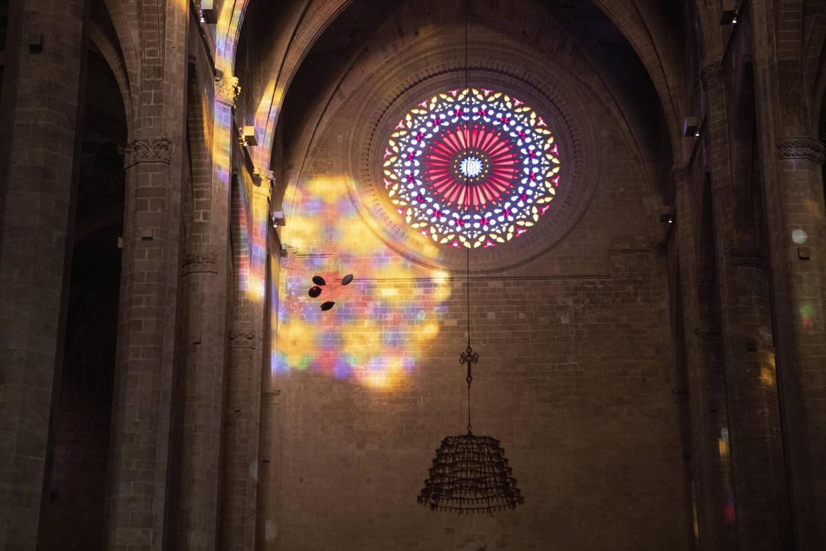 Fest des Lichtes auf Mallorca: So war die magische Acht am Freitag in der Kathedrale von Palma zu sehen