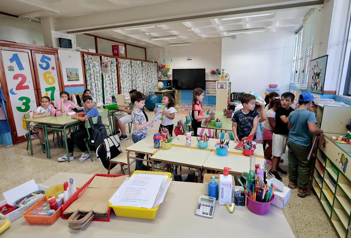 El CEIP Los Campitos, una escuela rural con quince niños