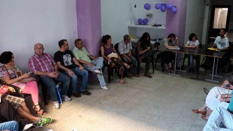 Participantes durante la asamblea celebrada el pasado sábado.