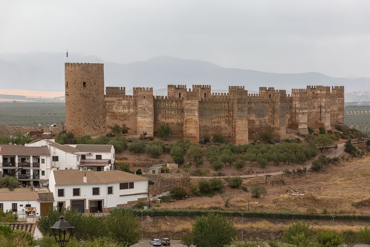 Castillo de Burgalimar en Baños de la Encina